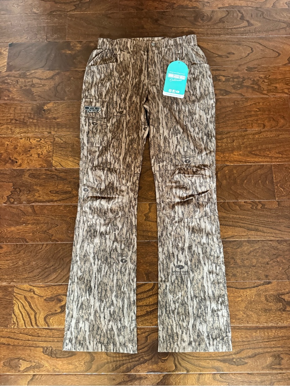 DSG Women's Camouflage Straight Leg Pants - Brown/Gray